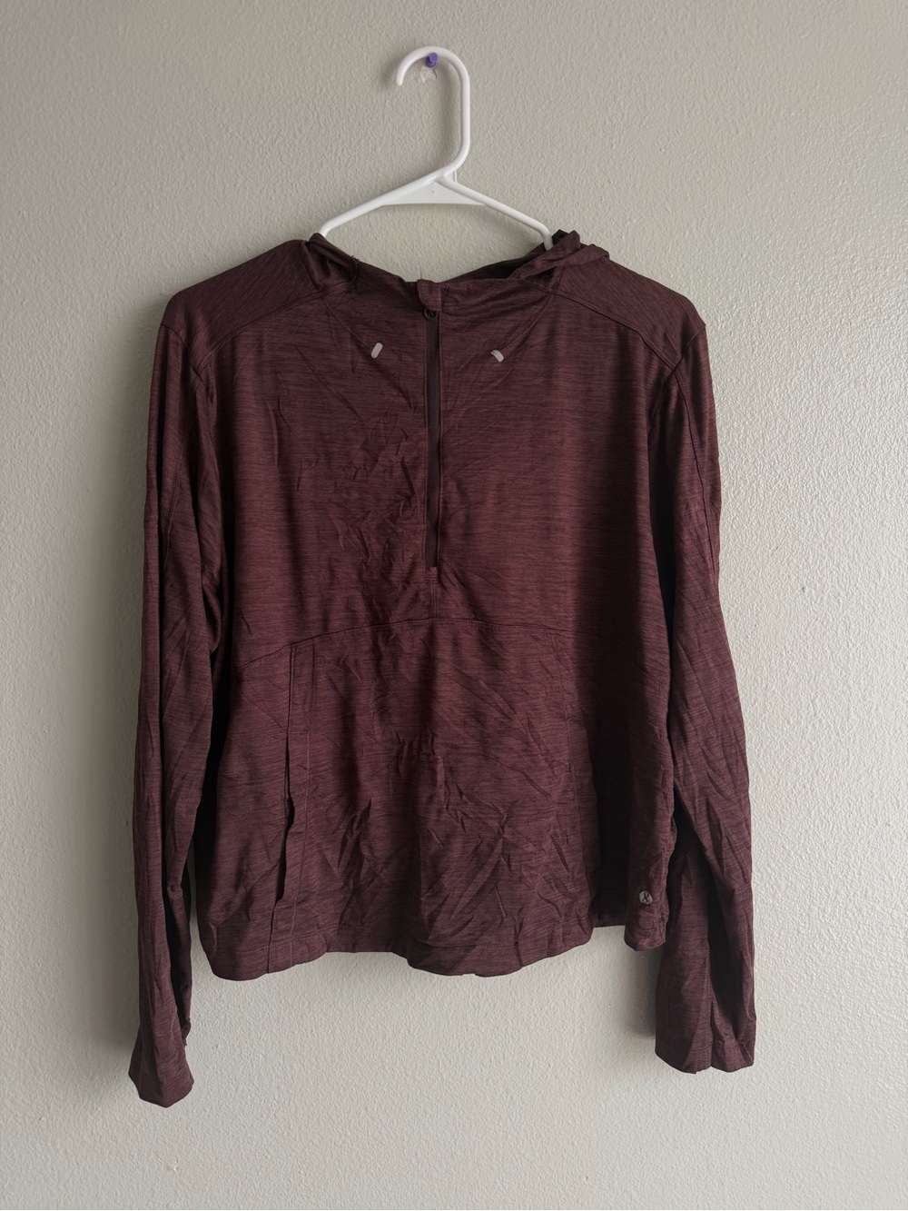 NFINITY Women's Half-Zip Hooded Pullover - Maroon